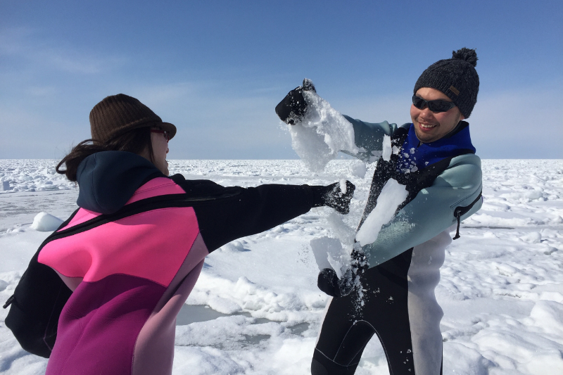 知床流氷ツアー
